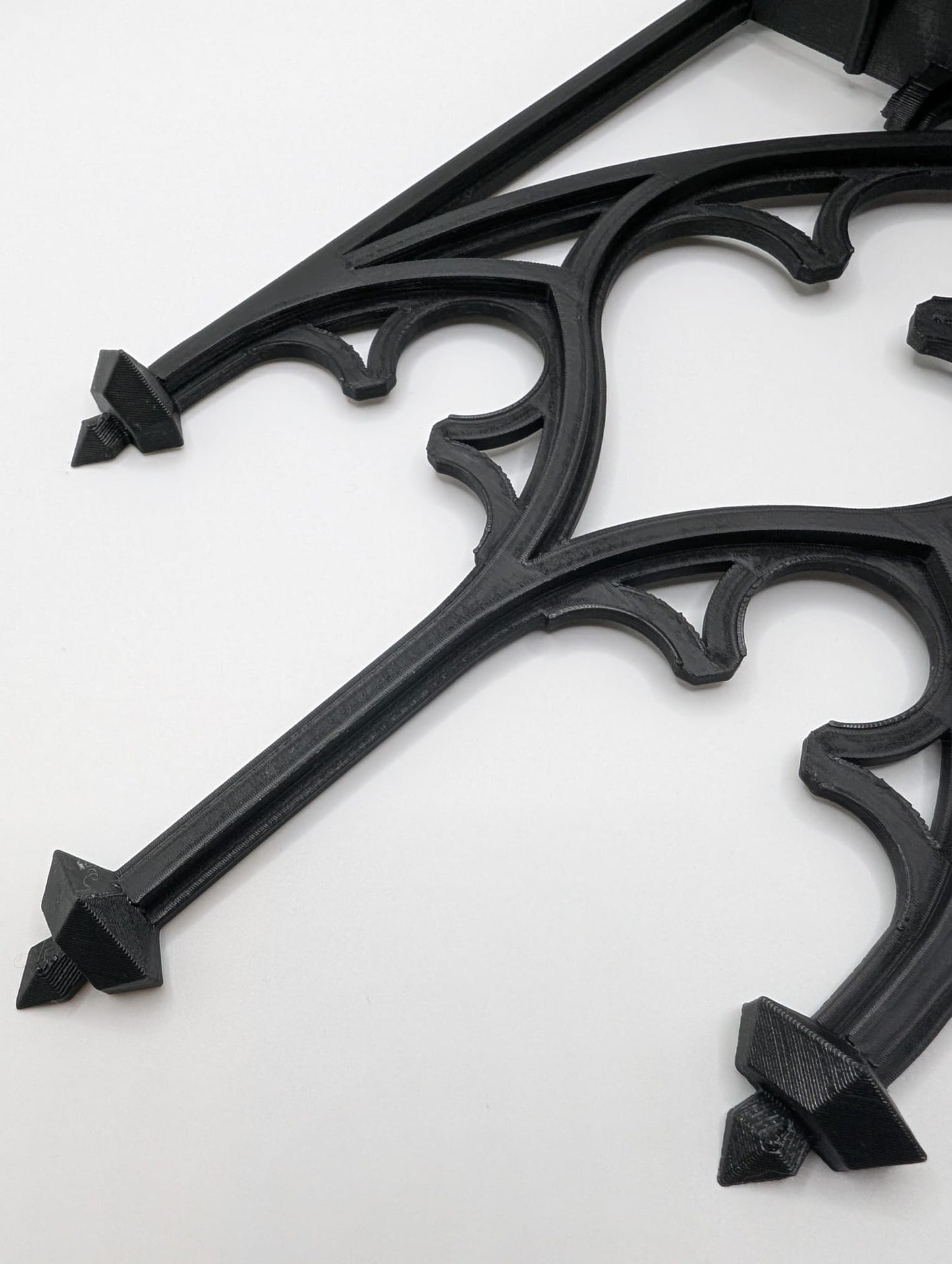 Cathedral Arch Curio and Key Rack