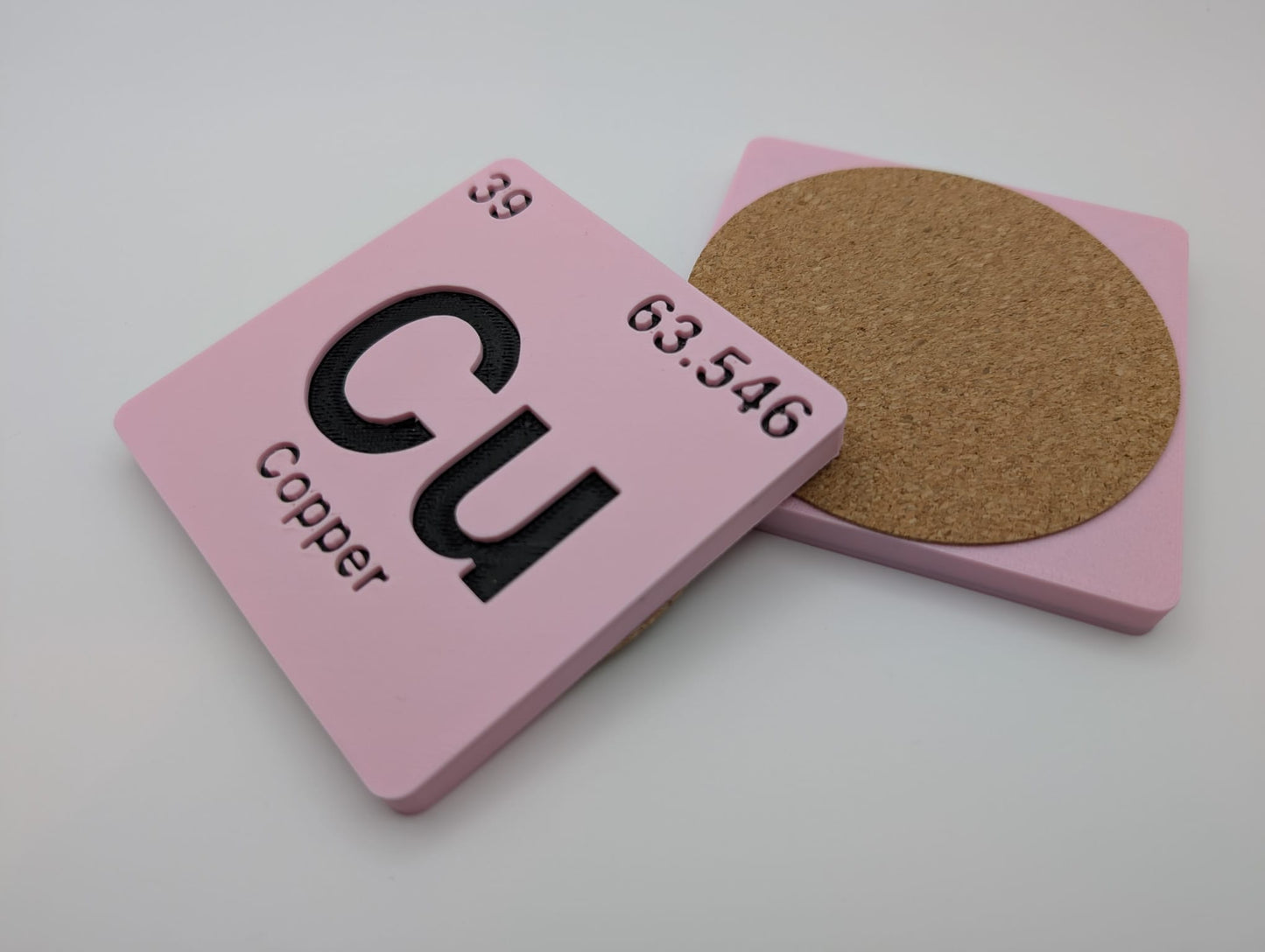 Cu Te Coaster set