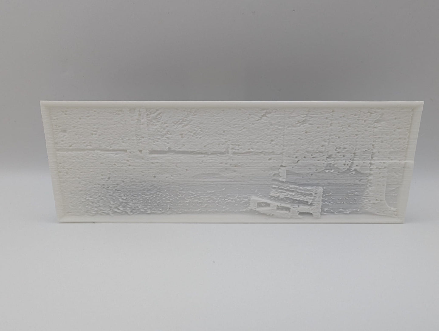 Winter Wonderland lithophane bookmark
