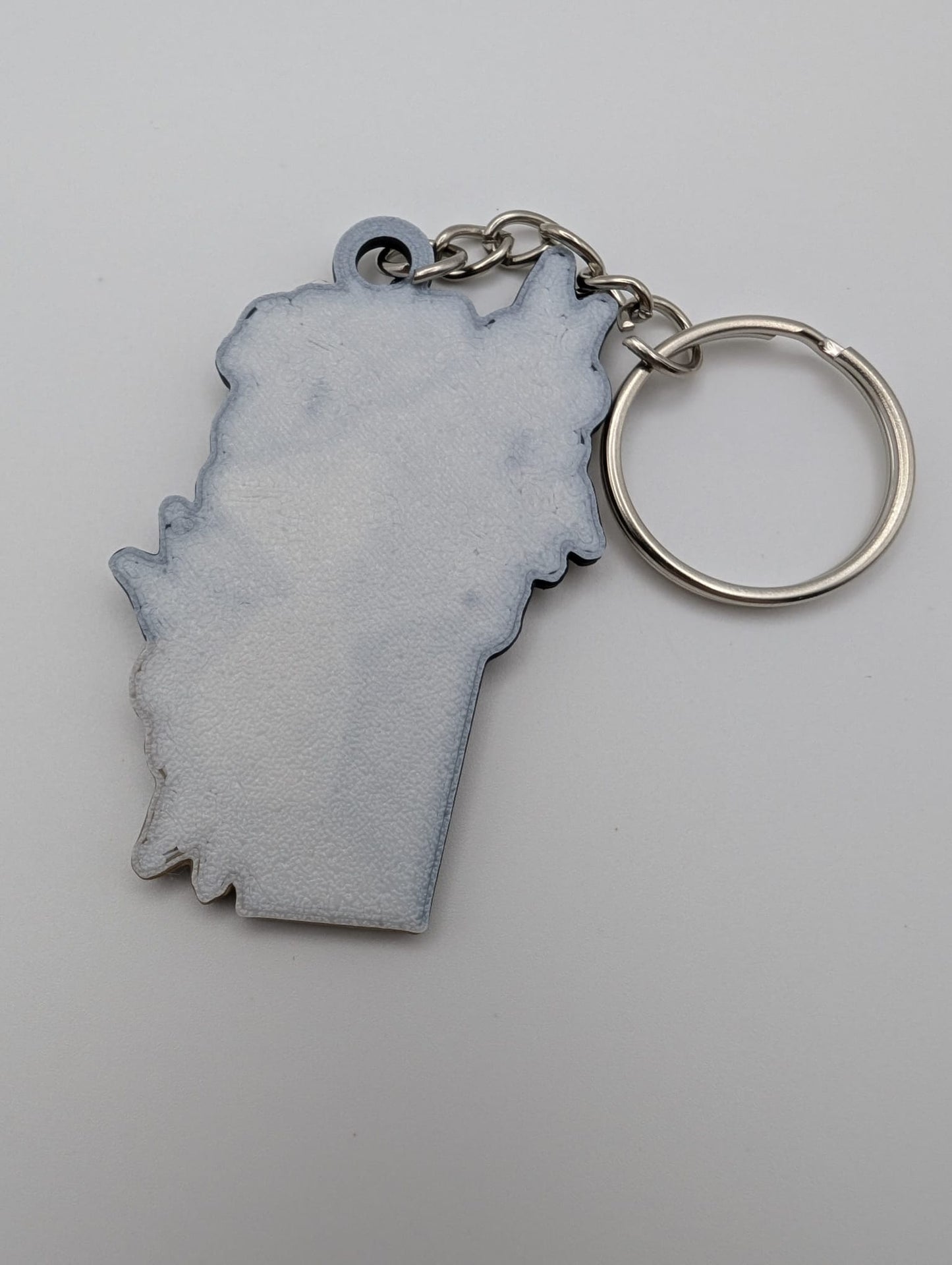 Until Death Coffin Keyring B Grade