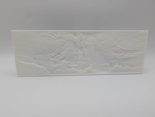 The Mythic Citadel Edition Lithophane Bookmark