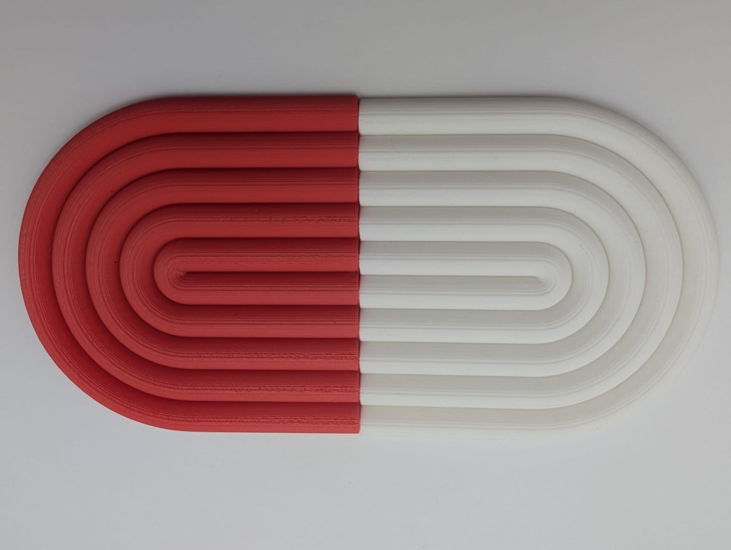 Valentines Retro Ridges Coaster Set 4 piece