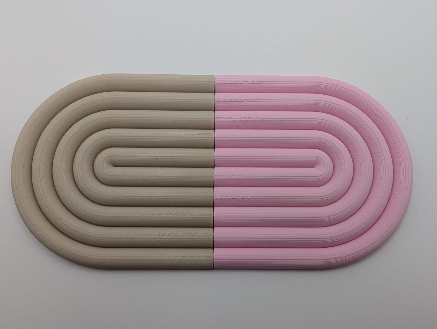 Valentines Retro Ridges Coaster Set 4 piece