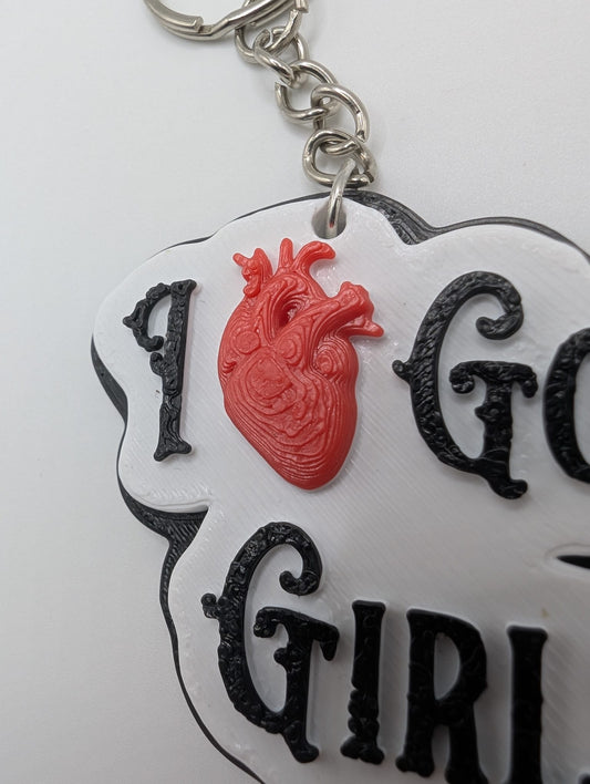 Anatomical Admirer Keychain