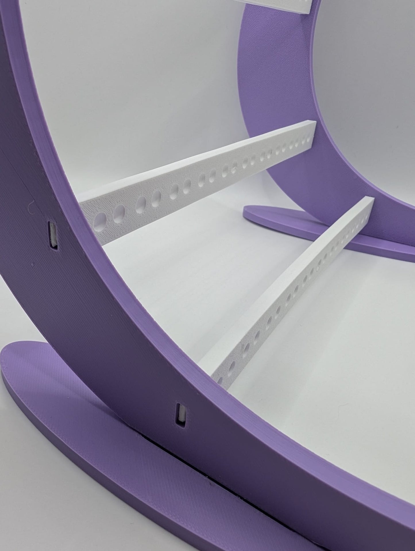 The Lunar Cradle Earring Display (Lavender Dreams)