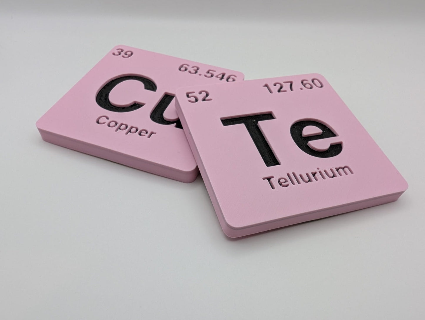 Cu Te Coaster set