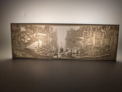 The Ancient Harbor Litho Bookmark
