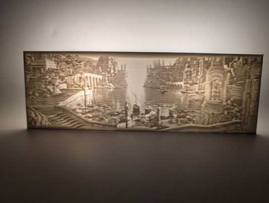 The Ancient Harbor Litho Bookmark