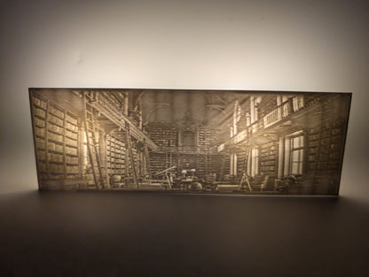 Enchancted Library Litho Bookmark