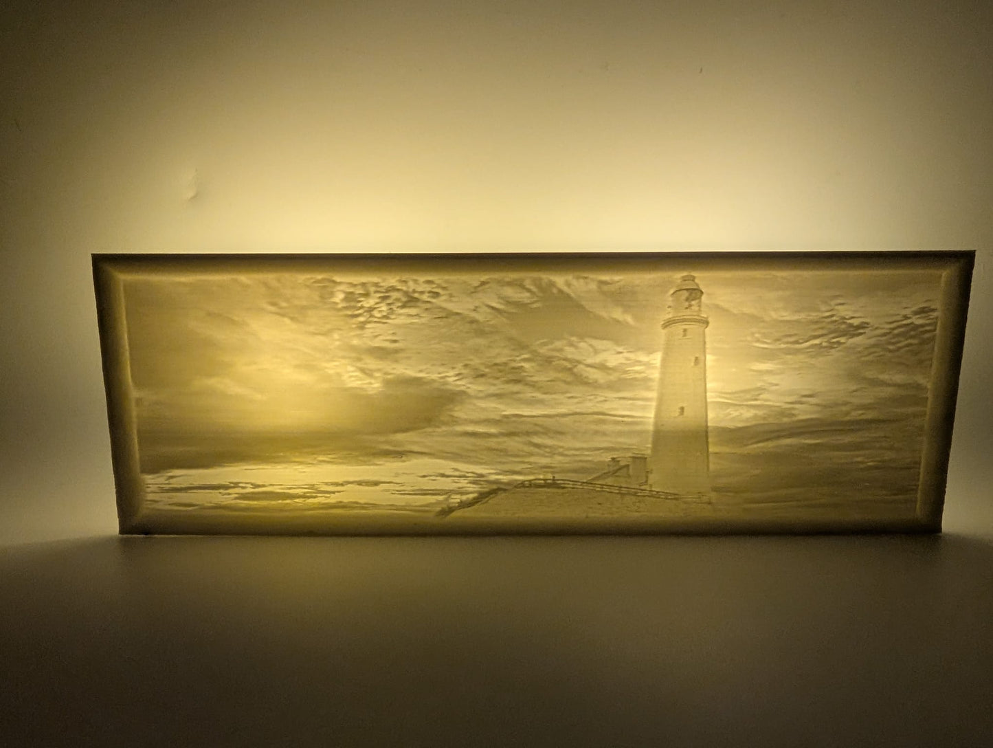 Lighthouse Lithophane Bookmark