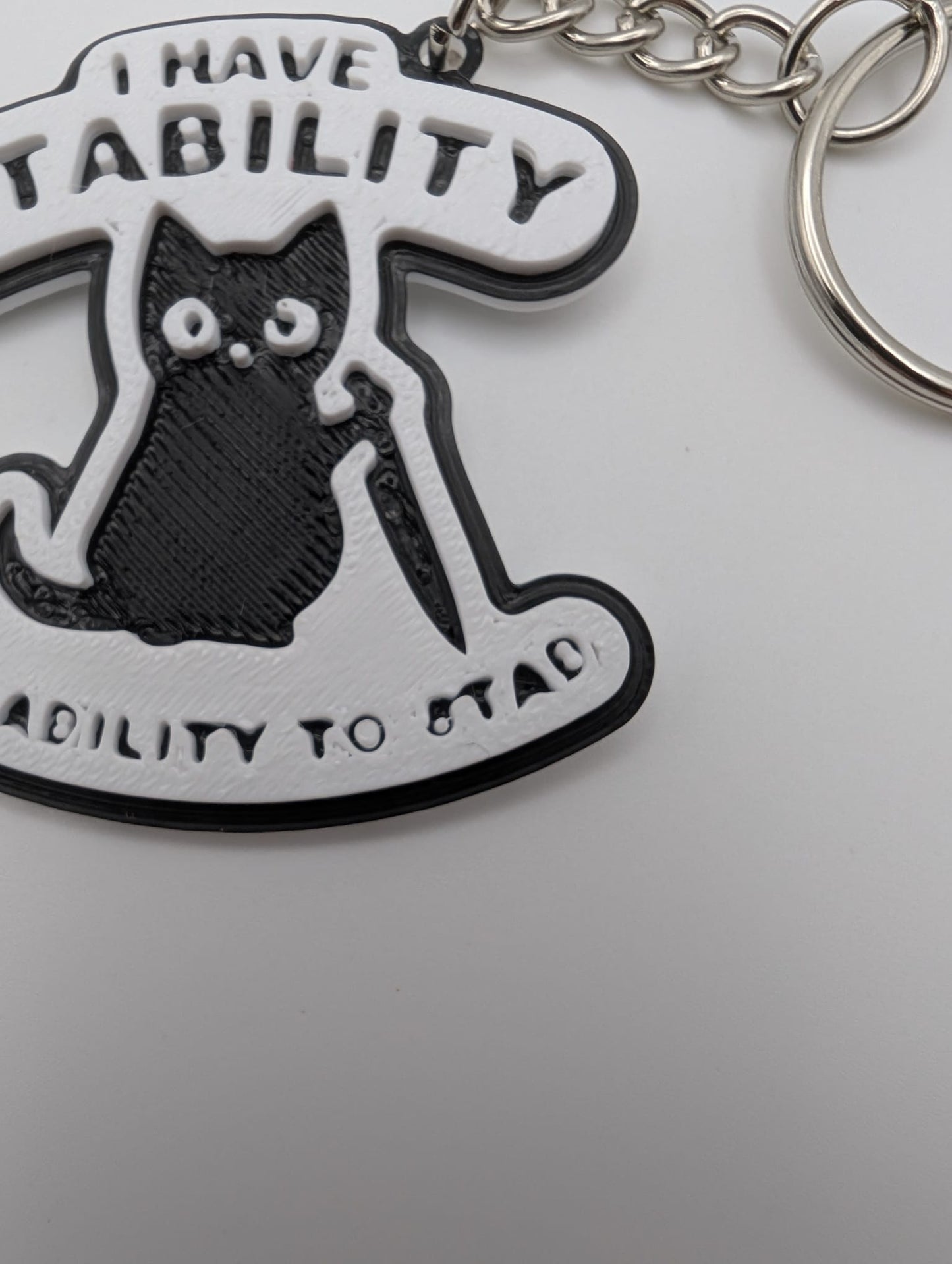 Stability B Grade Keyring