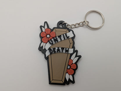 Until Death Keyring